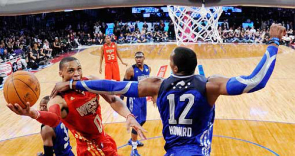 El Juego de las Estrellas de la NBA,todo un show .