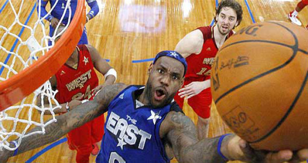 El Juego de las Estrellas de la NBA,todo un show .