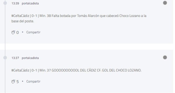'Dinamitó el partido con movimientos top': Lo que dicen del Choco Lozano tras su nuevo gol con el Cádiz en la Liga Española