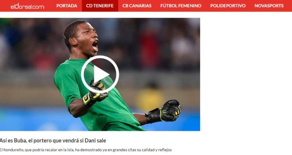 'Buba' López será fichado por Tenerife si venden a Dani Hernández, afirma El Dorsal