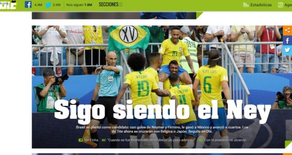 Así reaccionó la prensa mexicana tras la eliminación del Mundial: 'Sigan soñando con el quinto'