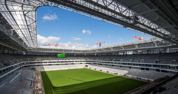 ¡Espectacular! Inauguran en Rusia el hermoso estadio de Kaliningrado