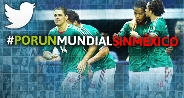 Crean en Twitter un hashtag contra selección de México