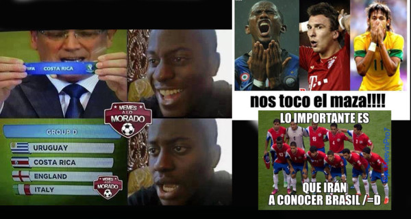 Los memes del Sorteo del Mundial de Brasil