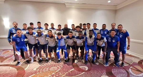 Selección Sub-20 de Honduras se instala en California y recibe visita especial previo a su primer amistoso en Estados Unidos