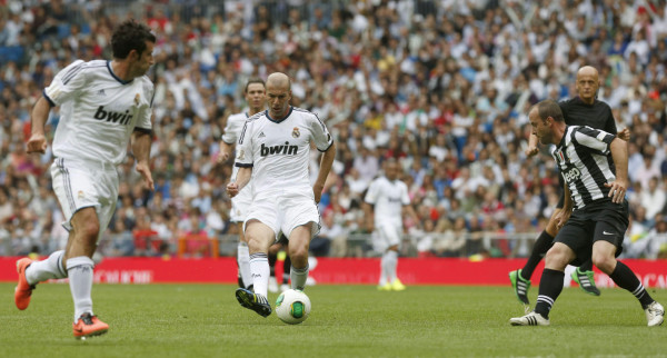 Leyendas del Real Madrid vs leyendas del Juventus