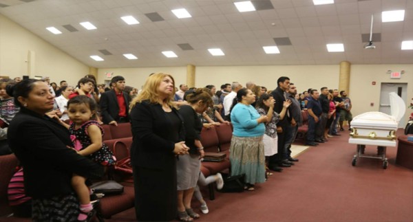 FOTOS: Así fue el adiós del futbolista hondureño asesinado en Houston