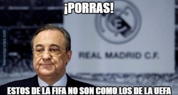 ¡No perdonan! Los memes que dejó la sanción de la FIFA al Real Madrid