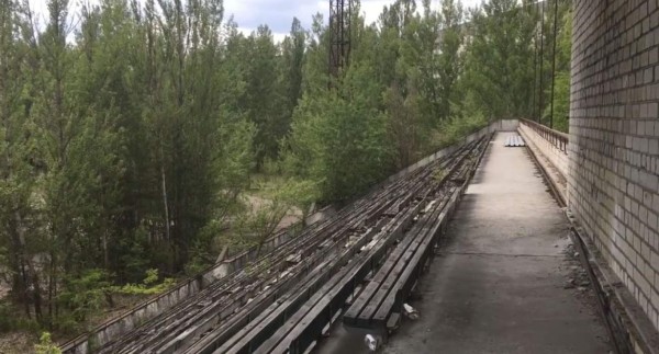 Chernobyl luego de 34 años: El estadio que nunca pudimos ver por la catástrofe en Ucrania