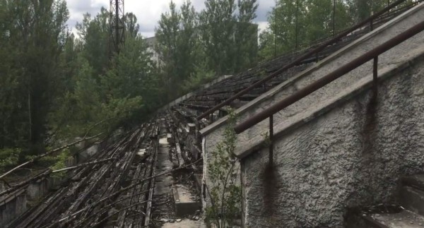 Chernobyl luego de 34 años: El estadio que nunca pudimos ver por la catástrofe en Ucrania