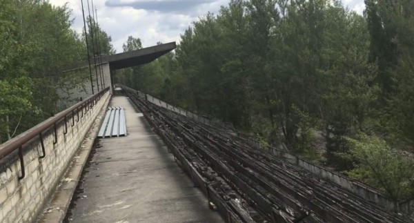 Chernobyl luego de 34 años: El estadio que nunca pudimos ver por la catástrofe en Ucrania