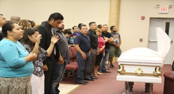 FOTOS: Así fue el adiós del futbolista hondureño asesinado en Houston