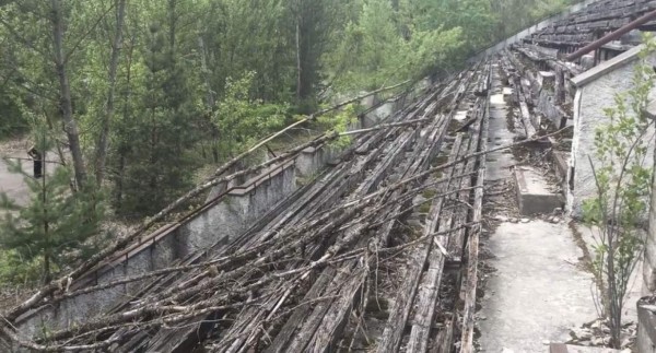 Chernobyl luego de 34 años: El estadio que nunca pudimos ver por la catástrofe en Ucrania