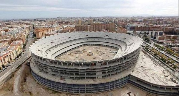 Así luce el 'Nuevo Mestalla', el estadio que tiene abandonado el Valencia