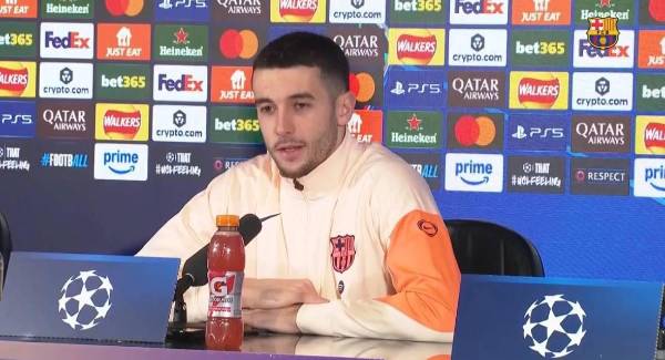 “Ya dije tras el 4-0 contra el Atlético que aprenderíamos de nuestros errores. Somos un equipo joven y lo hemos entendido. Aprenderemos de nuestros errores y lo daremos todo en la ida de mañana.”