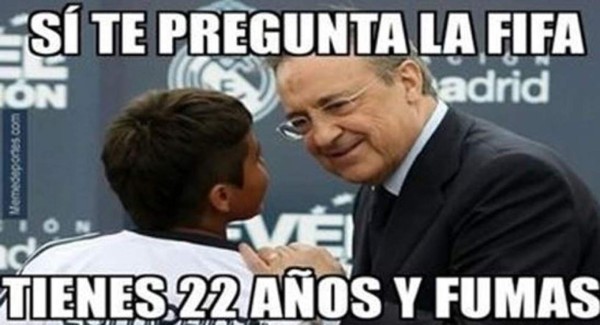 ¡No perdonan! Los memes que dejó la sanción de la FIFA al Real Madrid