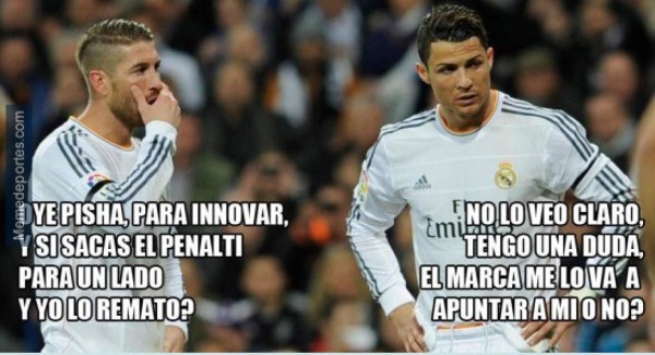 Messi, Cristiano y el penal: Protagonistas de los memes