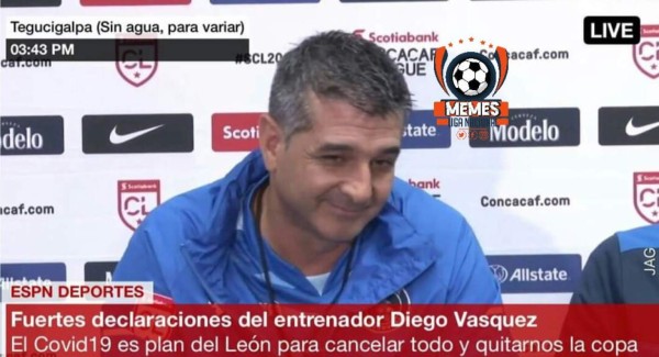 Los memes continúan liquidando a Motagua y Diego Vázquez tras finalizar el Clausura 2020