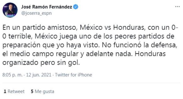 'Uno de los peores partidos': Medios y periodistas mexicanos atizan al Tri tras aburrir ante Honduras