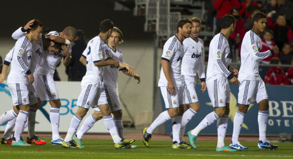 El Real Madrid golea al Mallorca