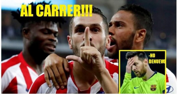 Los memes destrozan a Messi y al Barcelona tras derrota ante el Atlético de Madrid
