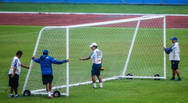 La Selección de Honduras entrena a tope, previo a su amistoso contra Mexico