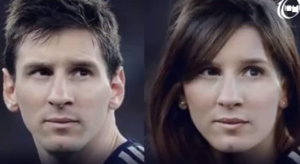 ¡Gracioso! Así se verían los cracks del mundo si fueran mujer