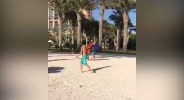 Video: La última maravilla de Arturo Vidal en vacaciones