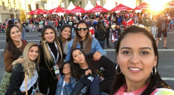 Andrea Salas celebró su cumpleaños junto a Keylor Navas en pleno mundial