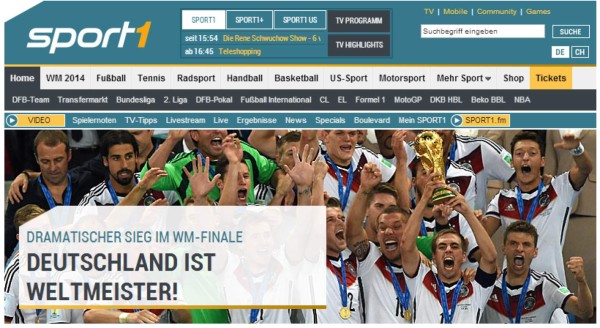 '¡Ya está, por fin! Somos campeones del mundo', dice la prensa alemana