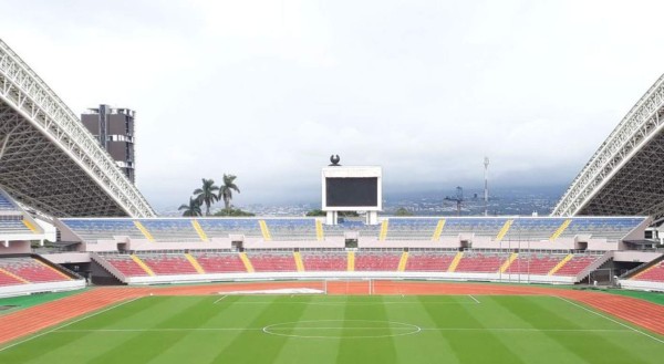 ¡Espectacular drenaje! Así luce estadio de Costa Rica pese a torrencial aguacero