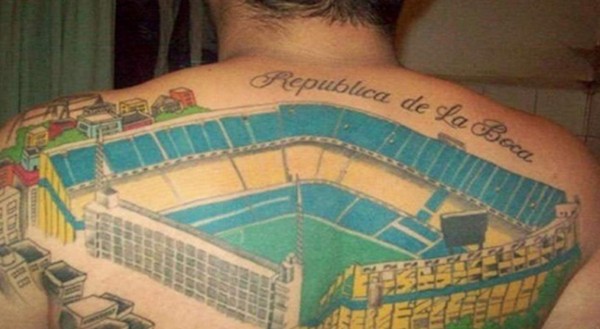 FOTOS: Los tatuajes más sorprendentes de los aficionados del fútbol