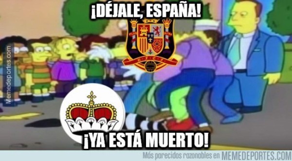 La goleada de España a Liechtenstein, protagonista de los memes del lunes