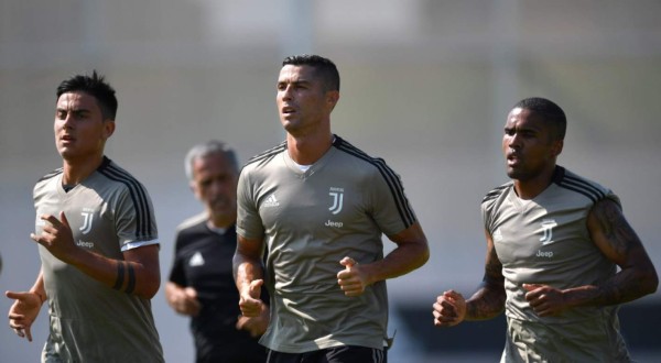 En fotos: El primer entrenamiento de Cristiano Ronaldo con la Juventus