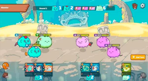 Axie Infinity es uno de los juegos NFT más populares, aunque su base de jugadores se encuentre por los suelos actualmente.