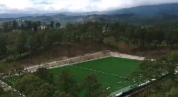 Así es la cancha sintética FIFA Pro en el Proyecto Gol de Siguatepeque