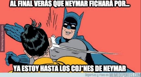 Barcelona y Bartomeu, las víctimas favortitas de los memes del fichaje de Neymar