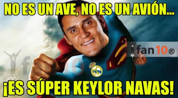 Keylor Navas no se ha escapado de los memes en el Real Madrid