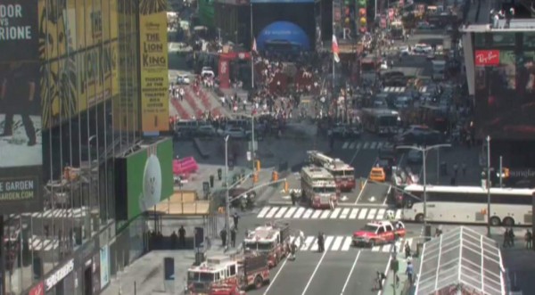 Tragedia en Nueva York: Impactantes imágenes en Times Square