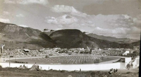 Las fotos inéditas de la última gran remodelación en el Estadio Nacional de Tegucigalpa