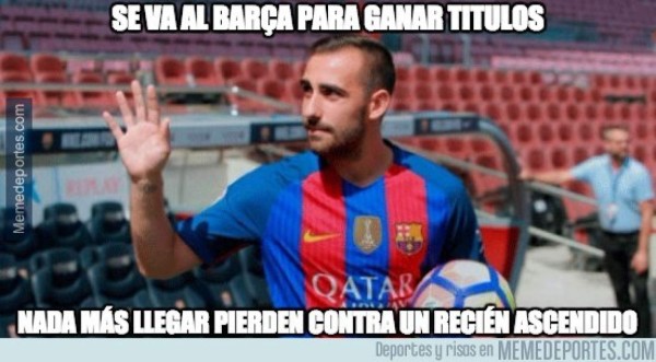 Los mejores memes que dejó la derrota del Barcelona ante el Alavés en el Camp Nou