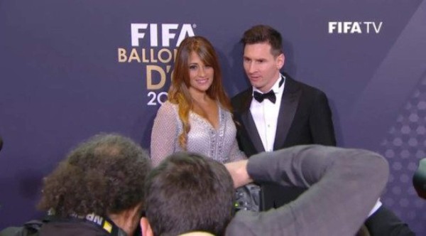 FOTOS: La alfombra roja del Balón de Oro, otra vez Antonella se roba miradas