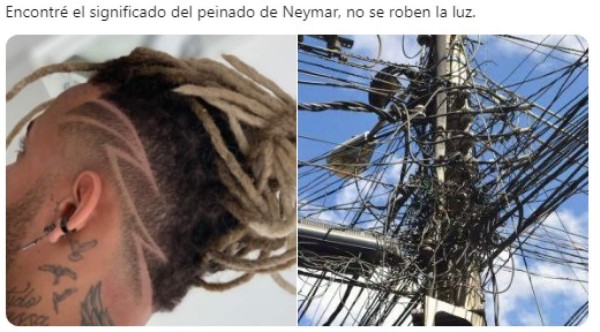 Cambió de look y los memes atacan al brasileño Neymar