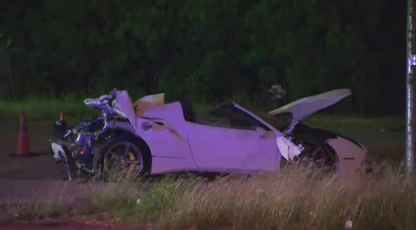 EN FOTOS: Así fue el terrible accidente que sufrió el boxeador Errol Spence Jr