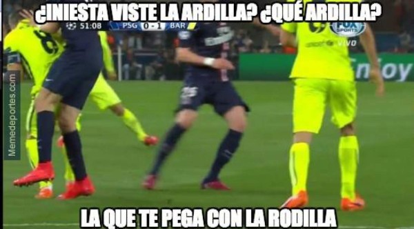 David Luiz, víctima de memes tras humillaciones de Luis Suárez