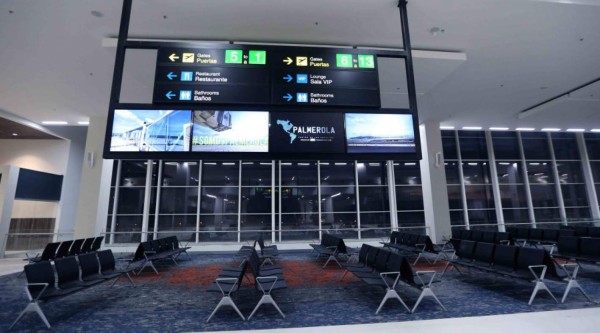Así es por dentro el nuevo aeropuerto internacional Palmerola ubicado en Comayagua que fue inaugurado el viernes