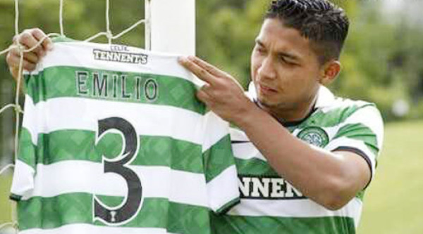 Celtic presentó a Emilio Izaguirre