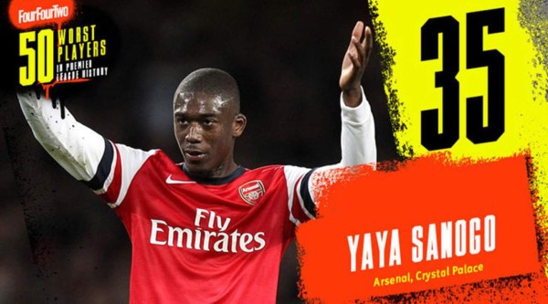 Con un hondureño: Los peores jugadores de la historia de la Premier League, según Four Four Two