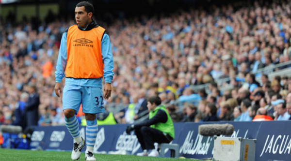 Tévez se negó a jugar y Mancini lo quiere fuera