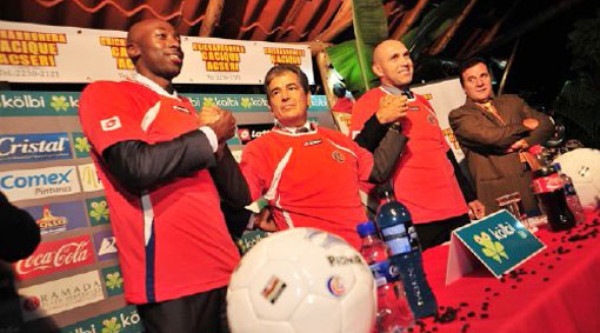 Costa Rica y Pinto sueñan con Brasil 2014